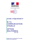 bts communication visuelle option multimedia