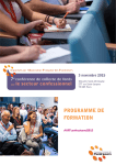 programme de formation - Association Française des Fundraisers