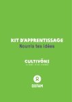 Kit d`apprentissage Nourris tes idées - Oxfam