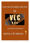 VLC 0,8,5 — Mode d`emploi —1 Table des