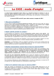 258 - CICE - Mode d`emploi _Avril 2015