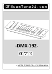 DMX-192 - BoomToneDJ
