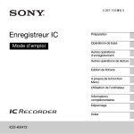 Enregistreur IC