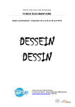 Fonds documentaire exposition Dessein Dessin