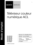 Téléviseur couleur numérique ACL