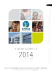 Rapport d`activité 2014 du centre de recherche