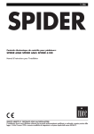 SPIDER 6060 SPIDER 6065 SPIDER 6100