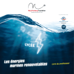 Livret énergies marines - Maud Fontenoy Fondation