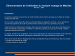 Démonstration de l`utilisation du module routage de MaxSea