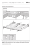 MHZ Montageanleitung Plafond Raffbeschattung WaveLine