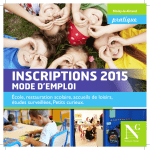 Inscriptions_mode_d_emploi_2015 - Ville de Noisy-le