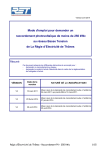 Fiche de collecte de renseignements pour une étude détaillée