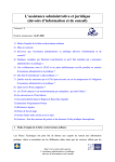 L`assistance administrative et juridique (devoirs d`information et de