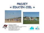 Projet Educ en ciel Stéphane Violo