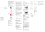 Mode d`emploi Consignes de sécurité Le montage et le