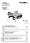 Notice Festool CS 50 EB