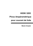 HIOKI 3283 Pince Ampèremétrique pour courant de fuite