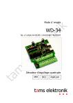 Décodeur d´aiguillage WD-34