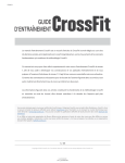 Guide d`entraînement CrossFit