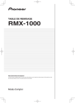 RMX-1000 - Pioneer Electronics