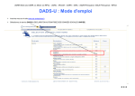 DADS-U : Mode d`emploi