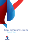 Kit de connexion Powerline