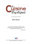 La cuisine expliquée