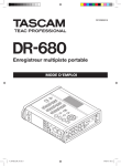 DR-680 Owner`s Manual