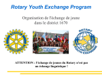 Formation YEO et conseillers - Rotary International District 1670