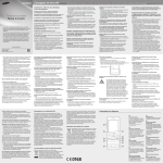 Mode d`emploi Consignes de sécurité