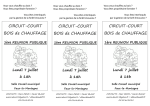 CIRCUIT-COURT BOIS de CHAUFFAGE