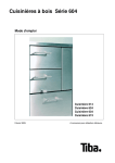 Cuisinières à bois Série 604 Mode d`emploi