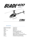 Contenu de l`ensemble Blade 400 3D