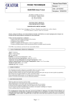 Fiche technique PDF