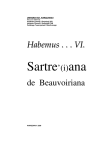 Habemus . . . VI. de Beauvoiriana