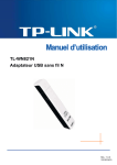 TL-WN821N Adaptateur USB sans fil N