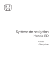 Système de navigation Honda SD