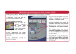 Distributeurs automatiques de titres, mode d`emploi