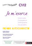 Je m`exerce - Fichier autocorrectif CM2