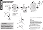 Ventilateur sur pied Vento SV 45 Montage et mode d`emploi