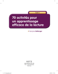 70 activités pour un apprentissage efficace de la lecture au Cycle 2