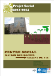 projet social "graine de vie" 2011-2014