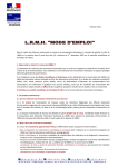 Mode d`emploi du LRMH