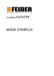 MODE D`EMPLOI