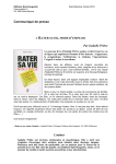 Communiqué de presse Par Isabelle Prêtre - Saint