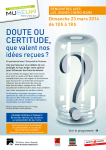 DOUTE OU CERTITUDE,