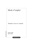 Mode d`emploi