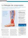 Traitement des ulcères veineux – La thérapie de compression