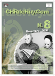 CHRdeHuy.com - N° 8 - Novembre 2010