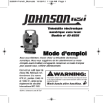 Mode d`emploi - Johnson Level